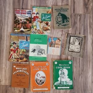 Vintage Collectable Cookbooks/Ads